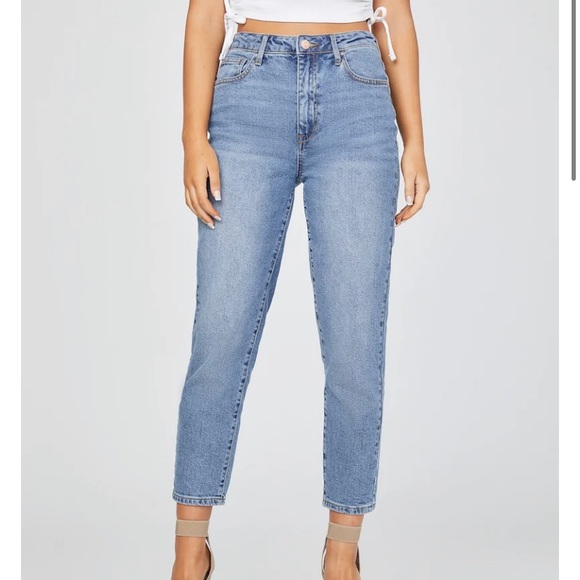 CLASSIC MOM JEANS GUESS HIGH RISE - Picture 1 of 4